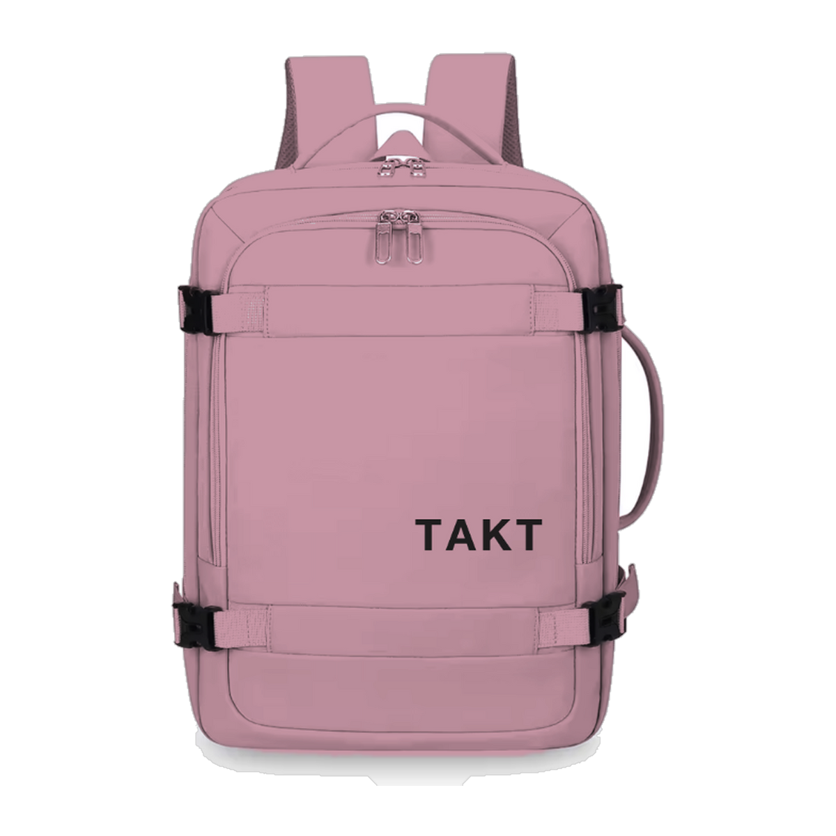 TAKT 20 under-seat cabin backpack in rose, front view